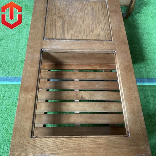 SOFA GÓC ĐÙI GÀ SỒI LAU MÀU ÓC CHÓ - VẾ PHẢI