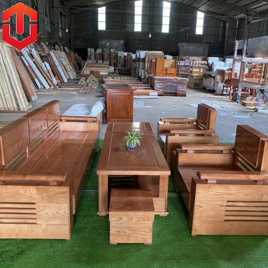 SOFA ĐỐI TRỨNG SỒI MÀU XOAN ĐÀO