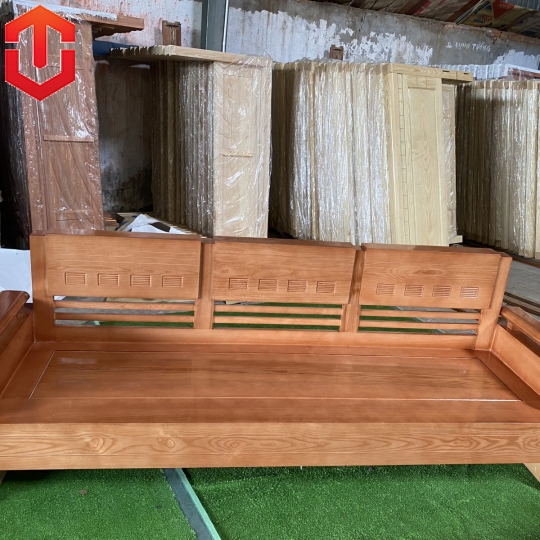 SOFA ĐỐI TRỨNG SỒI MÀU XOAN ĐÀO