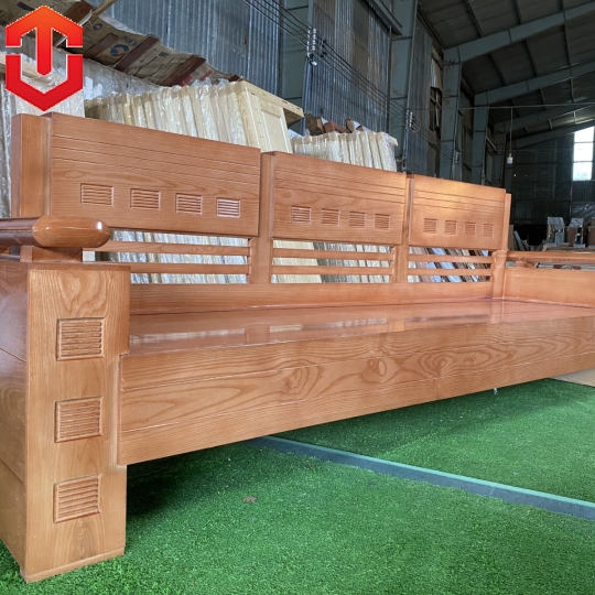 SOFA ĐỐI TRỨNG SỒI MÀU XOAN ĐÀO