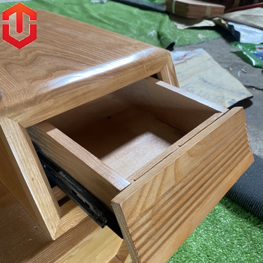 SOFA 2 VĂNG THUYỀN SỒI LAU MÀU HƯƠNG VÀNG - VẾ TRÁI