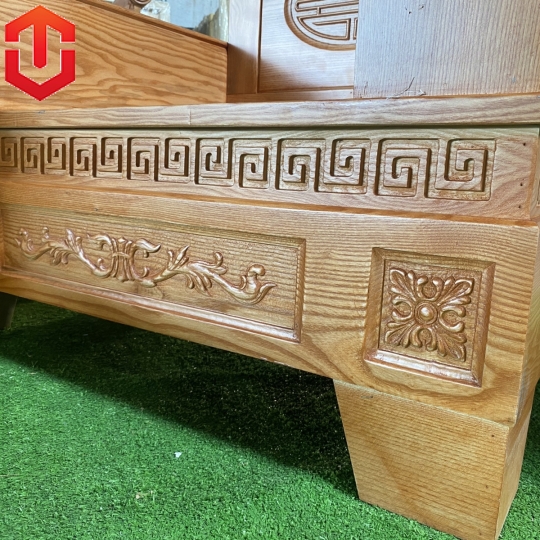 SOFA PHÁO ĐỐI SỒI LAU MÀU HƯƠNG VÀNG