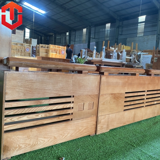 SOFA GÓC TRỨNG TO 2M3x2M SỒI MÀU XOAN ĐÀO