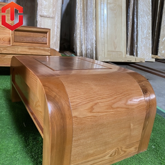 SOFA GÓC CHÂN CUỐN SỒI LAU MÀU HƯƠNG VÀNG - VẾ TRÁI