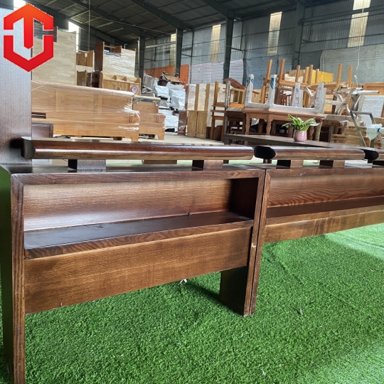 SOFA GÓC NHỎ 2Mx1M8 SỒI TỰA ĐỤC CẢNH LAU MÀU ÓC CHÓ