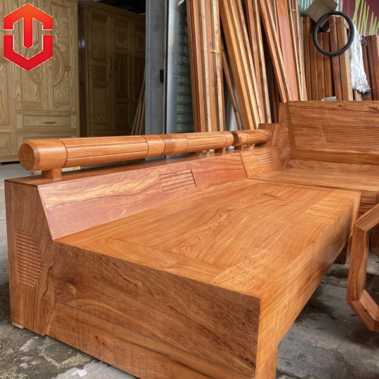 SOFA GÓC KIM CƯƠNG HƯƠNG ĐÁ 2M3 X 2M