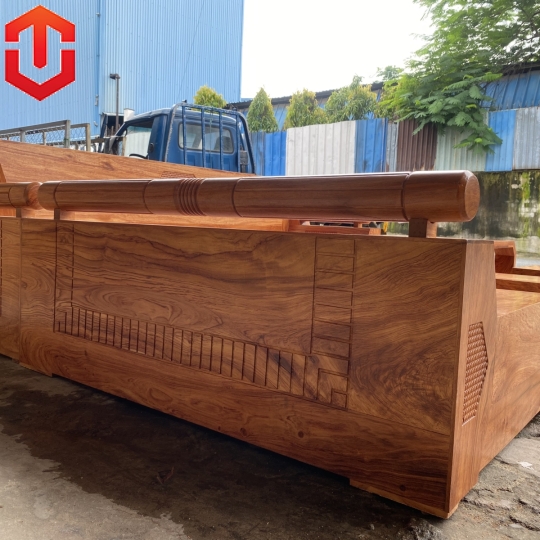 SOFA GÓC KIM CƯƠNG HƯƠNG ĐÁ 2M3 X 2M