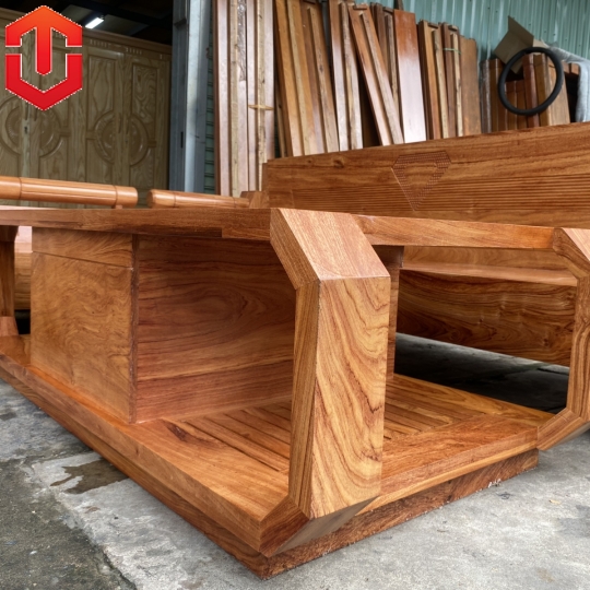 SOFA GÓC KIM CƯƠNG HƯƠNG ĐÁ 2M3 X 2M