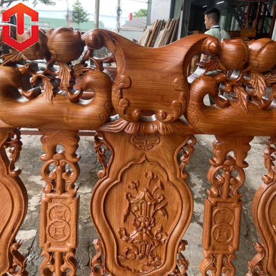 SALON ĐÀO HƯƠNG ĐÁ TAY NGHÊ CỘT 14 6 MÓN