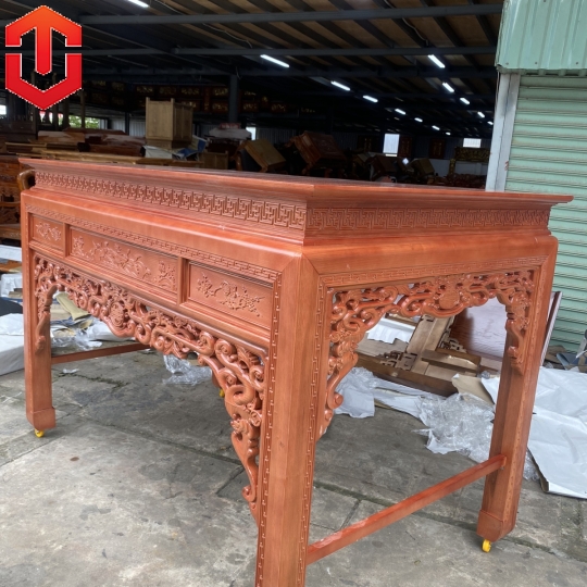 BÀN CÚNG SỒI 1M97 TAM CẤP + TỦ CƠM