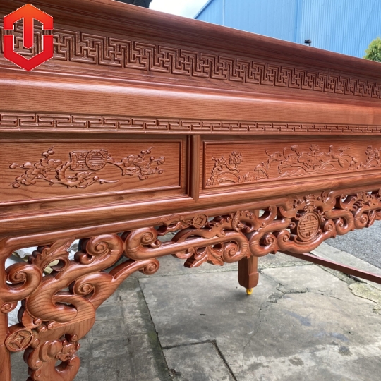 BÀN CÚNG SỒI 1M97 TAM CẤP + TỦ CƠM