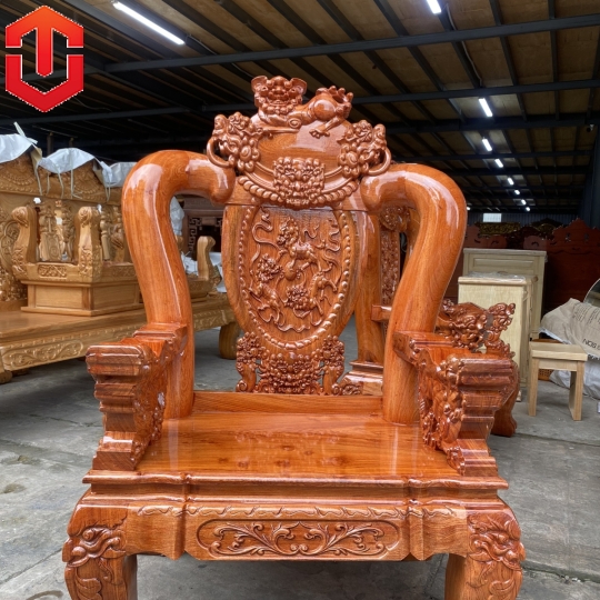 SALON NGHÊ 5 ĐẦU HƯƠNG ĐÁ CỘT 12 6 MÓN