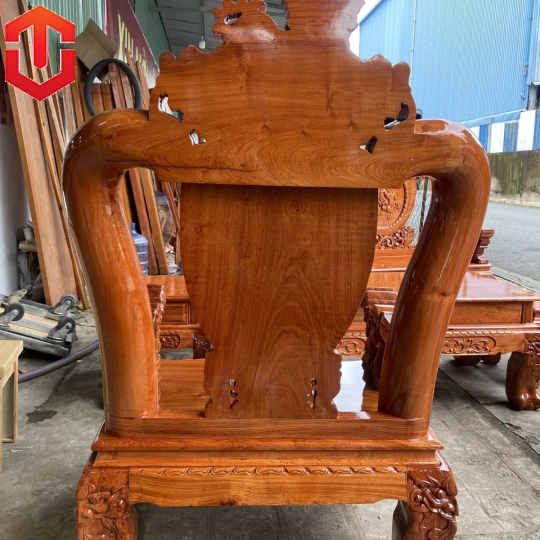SALON NGHÊ 5 ĐẦU HƯƠNG ĐÁ CỘT 12 6 MÓN