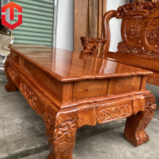 SALON NGHÊ 5 ĐẦU HƯƠNG ĐÁ CỘT 12 6 MÓN