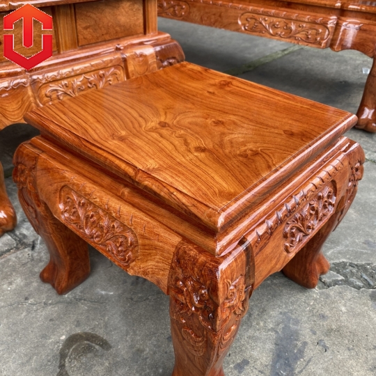 SALON NGHÊ 5 ĐẦU HƯƠNG ĐÁ CỘT 12 6 MÓN