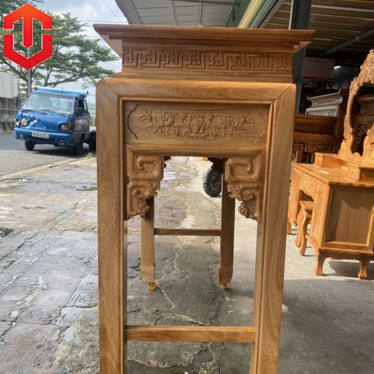 BÀN CÚNG NHƯ Ý GÕ ĐỎ 1M27 