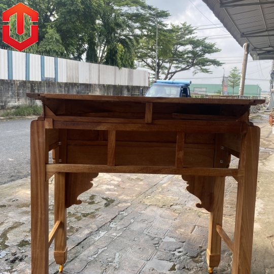 BÀN CÚNG NHƯ Ý GÕ ĐỎ 1M27 