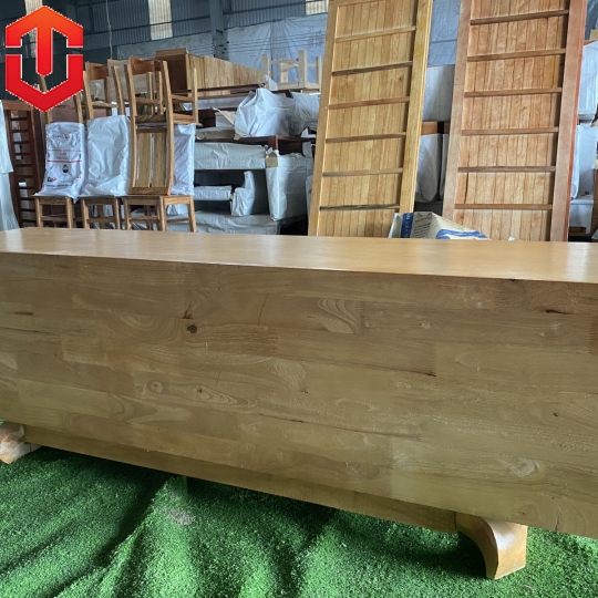 KỆ TIVI SỒI MẪU CHÂN THUYỀN 1M8 LAU MÀU HƯƠNG VÀNG