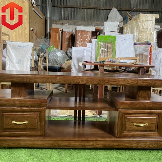 KỆ NHẬT SỒI LAU MÀU ÓC CHÓ 1M8