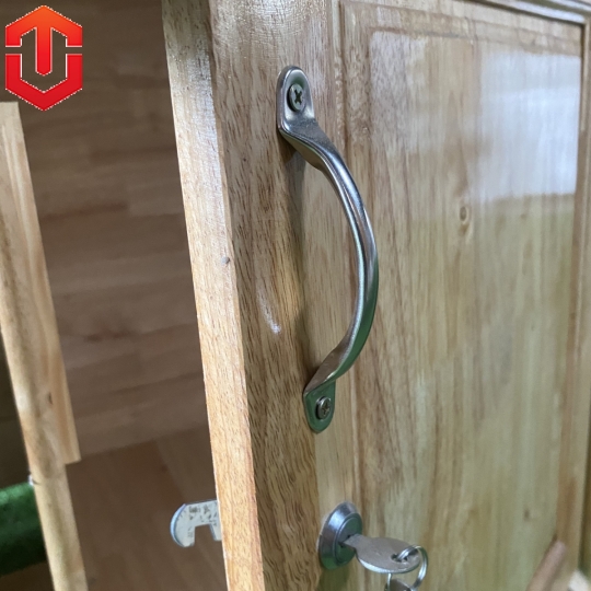 BÀN LÀM VIỆC GỖ CAO SU 1M MÀU TỰ NHIÊN