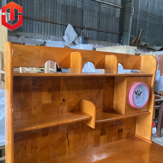 BÀN HỌC SINH 1M2 GỖ CAO SU MÀU CÁNH GIÁN