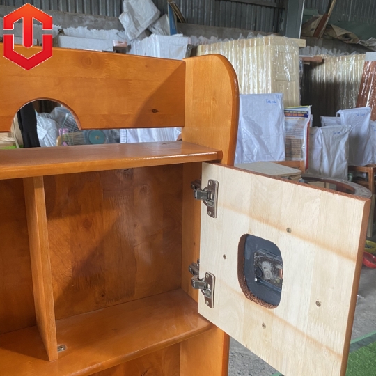 BÀN HỌC SINH 1M2 GỖ CAO SU MÀU CÁNH GIÁN