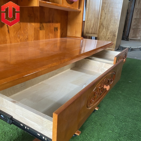 BÀN HỌC SINH 1M2 GỖ CAO SU MÀU CÁNH GIÁN