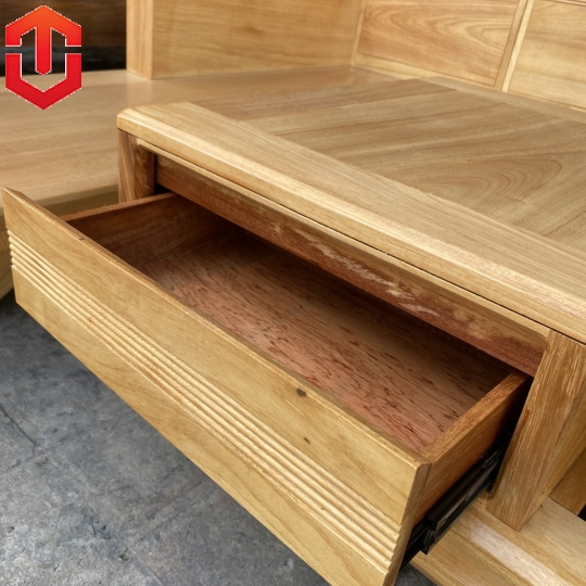 SOFA GÓC CHÂN THUYỀN GÕ ĐỎ VẾ TRÁI