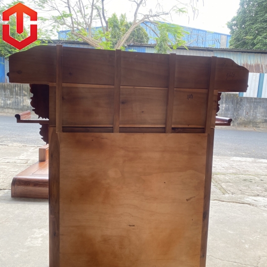 BÀN TỦ CÚNG GỖ TRÀM 1M47