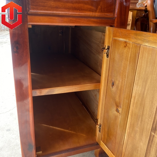 BÀN TỦ CÚNG GỖ TRÀM 1M47