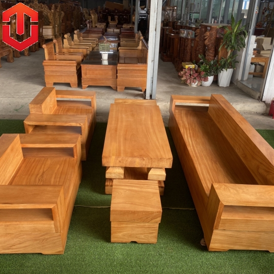 SALON ĐỐI NGUYÊN KHỐI GÕ ĐỎ 10F