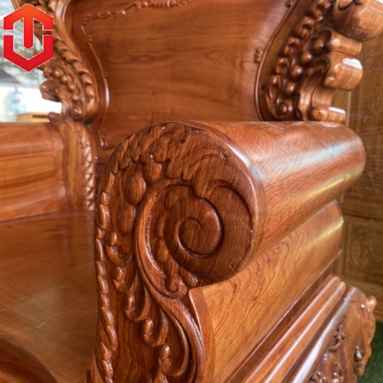 SALON HOÀNG GIA NGUYÊN KHỐI HƯƠNG ĐÁ CỘT 12 MẶT LIỀN