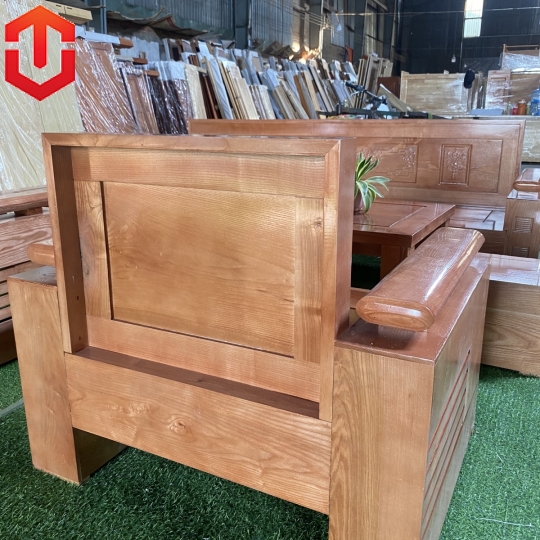 SALON ĐỐI TRỨNG SỒI MÀU XOAN ĐÀO TỰA CẢNH