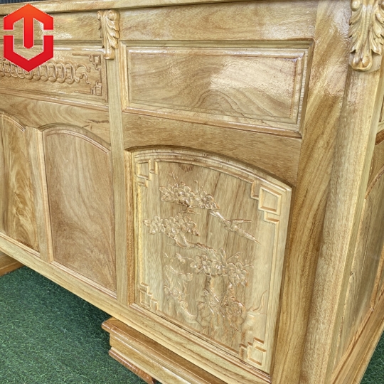 BÀN LÀM VIỆC GÕ ĐỎ 1M6X80