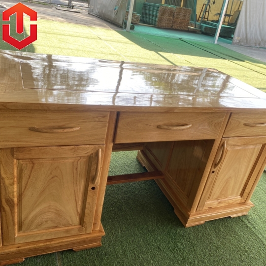 BÀN LÀM VIỆC GÕ ĐỎ 1M6X80