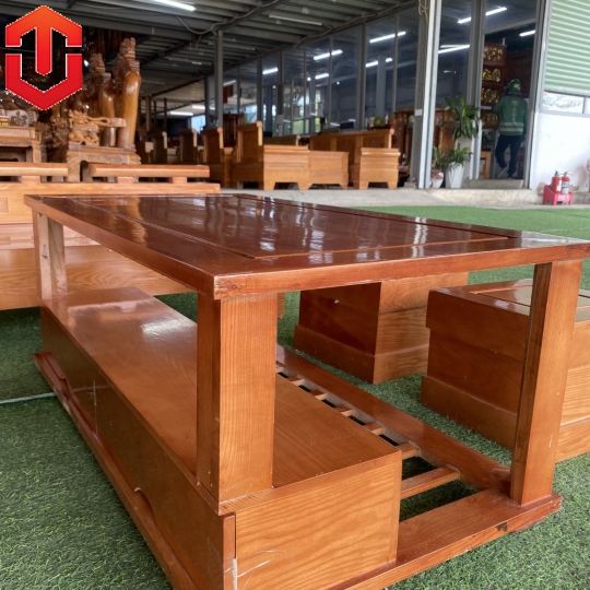 SOFA GÓC NHỎ SỒI 2MX1M8 MÀU XOAN TỰA TRỐNG ĐỒNG