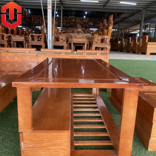 SOFA GÓC NHỎ SỒI 2MX1M8 MÀU XOAN TỰA TRỐNG ĐỒNG