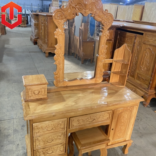 BÀN PHẤN GÕ ĐỎ 1M1