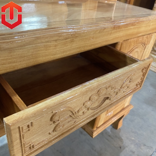 BÀN PHẤN GÕ ĐỎ 1M1