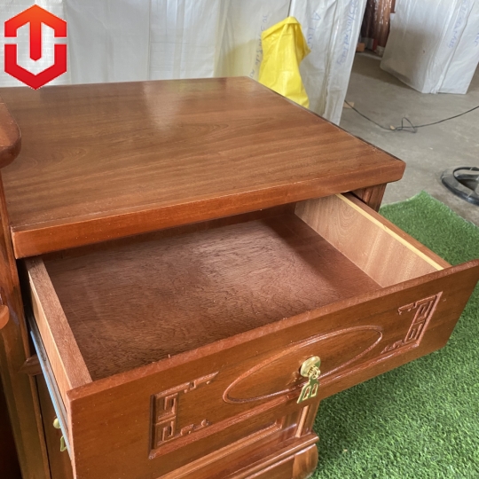 KỆ TIVI CỘT NHÔ XOAN ĐÀO 2M2