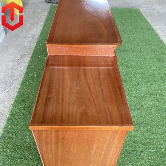 KỆ TIVI CỘT NHÔ XOAN ĐÀO 2M2