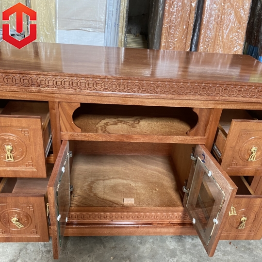 KỆ TIV THỚT XOAN ĐÀO 2M2 