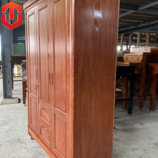 TỦ ÁO HƯƠNG ĐÁ PHỦ 3 CÁNH