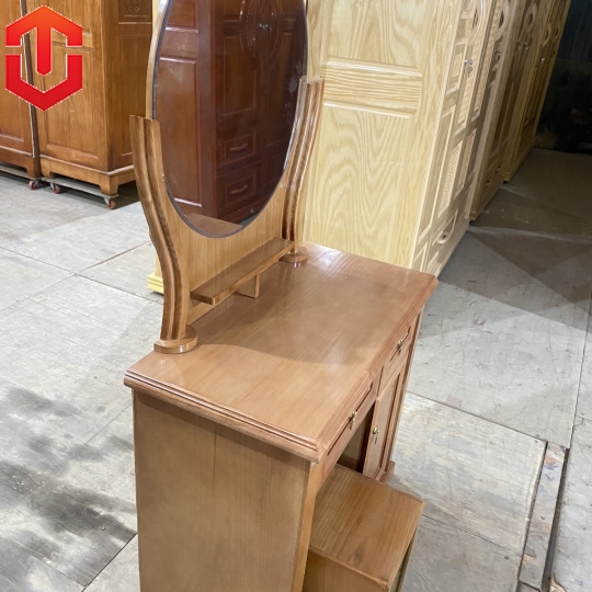 BÀN TRANG ĐIỂM SỒI 80 GƯƠNG MẶT TRĂNG - MÀU CÁNH GIÁN