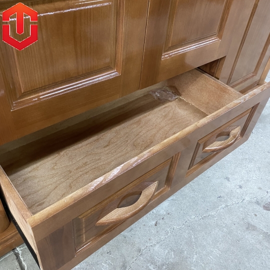 TỦ ÁO SỒI 3 CÁNH KỆ TRANH TRÍ - MÀU CÁNH GIÁN