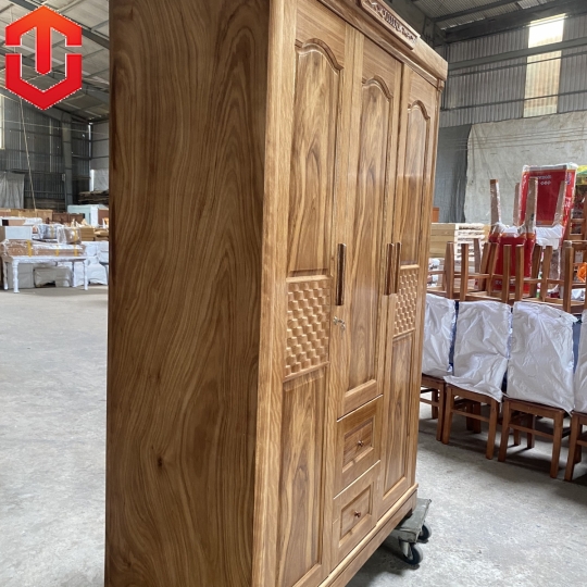 TỦ ÁO HƯƠNG XÁM 3 CÁNH