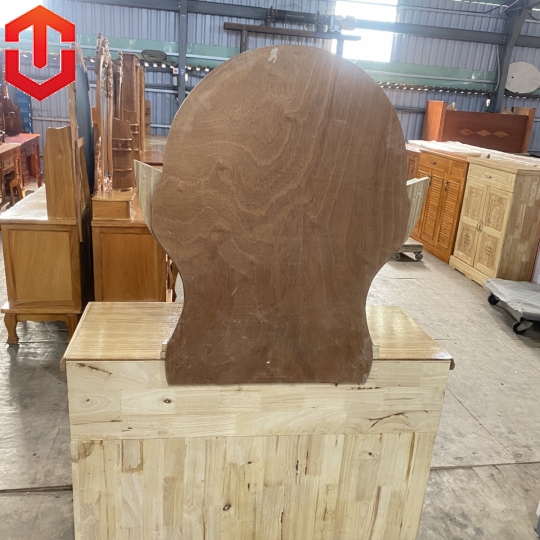 BÀN TRANG ĐIỂM HƯƠNG XÁM 1M - GƯƠNG MẶT 