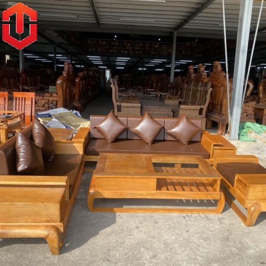 SOFA 2 VĂNG ĐÙI GÀ SỒI LAU HƯƠNG - VẾ TRÁI