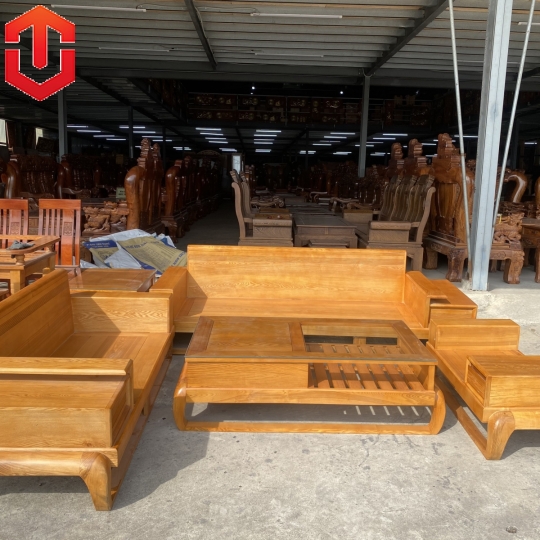 SOFA 2 VĂNG ĐÙI GÀ SỒI LAU HƯƠNG - VẾ TRÁI