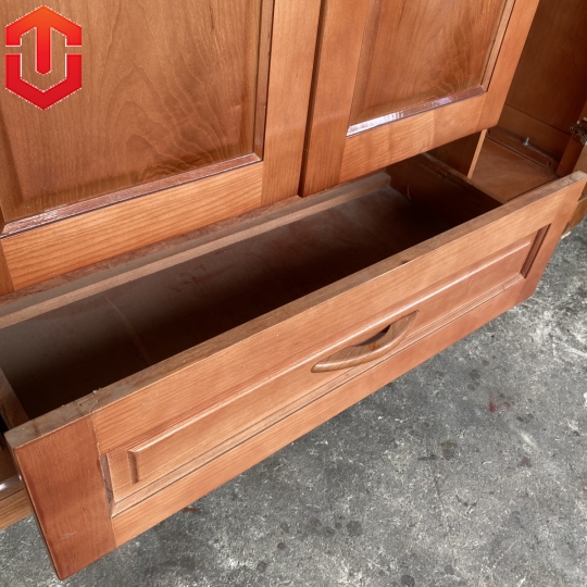 TỦ ÁO SỒI 4 CÁNH MÀU CÁNH GIÁN - MẪU HOA VÒM